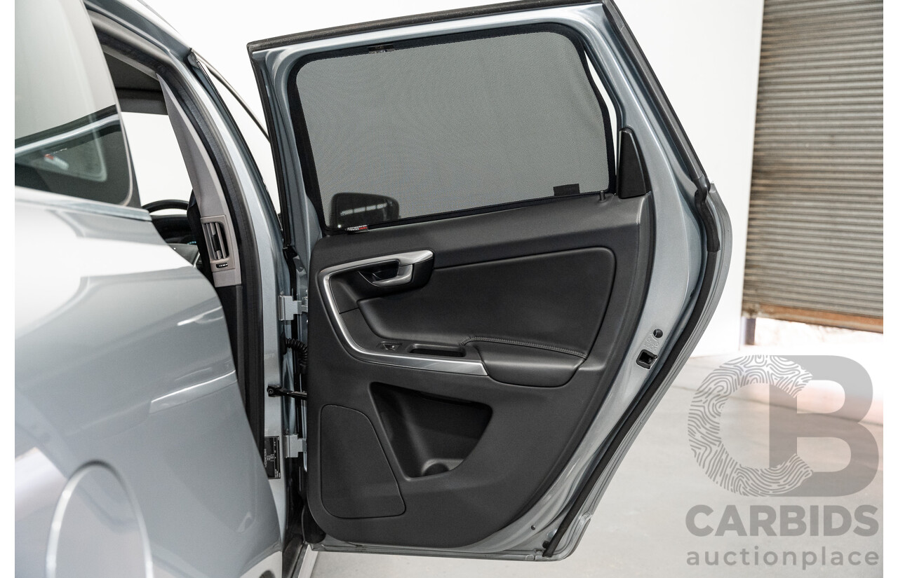 1/2015 Volvo XC60 T6 Luxury (AWD) DZ MY15 4d Bright Silver Metallic Turbo 3.0L