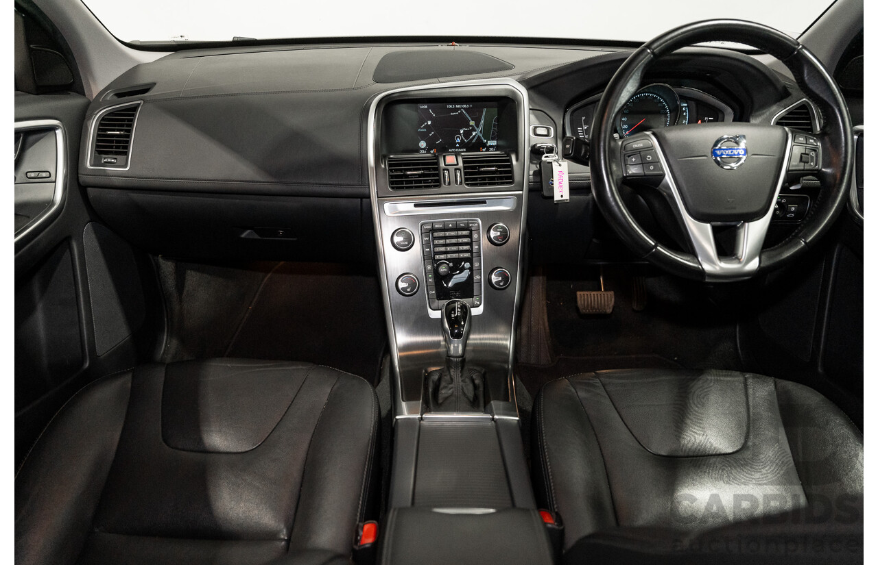 1/2015 Volvo XC60 T6 Luxury (AWD) DZ MY15 4d Bright Silver Metallic Turbo 3.0L