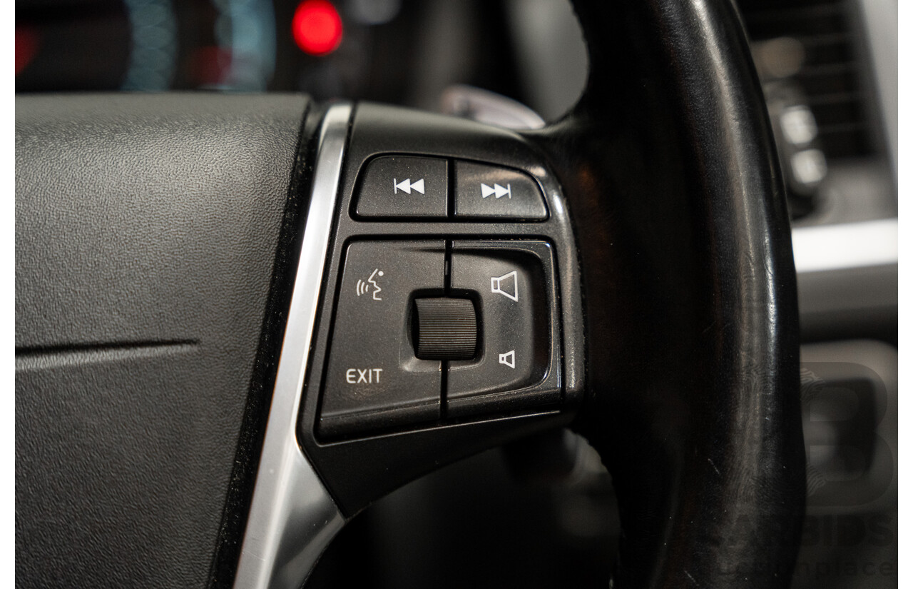 1/2015 Volvo XC60 T6 Luxury (AWD) DZ MY15 4d Bright Silver Metallic Turbo 3.0L