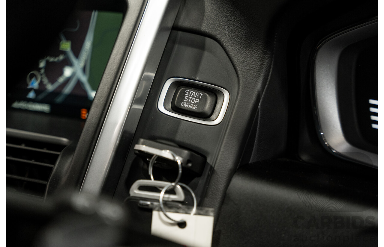 1/2015 Volvo XC60 T6 Luxury (AWD) DZ MY15 4d Bright Silver Metallic Turbo 3.0L