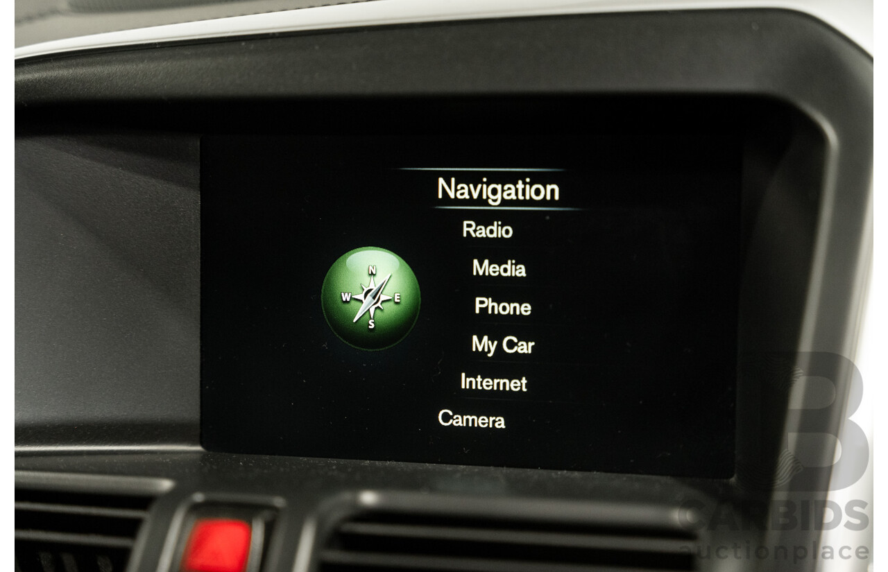 1/2015 Volvo XC60 T6 Luxury (AWD) DZ MY15 4d Bright Silver Metallic Turbo 3.0L