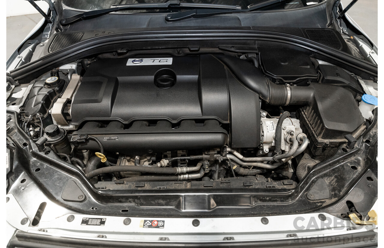 1/2015 Volvo XC60 T6 Luxury (AWD) DZ MY15 4d Bright Silver Metallic Turbo 3.0L