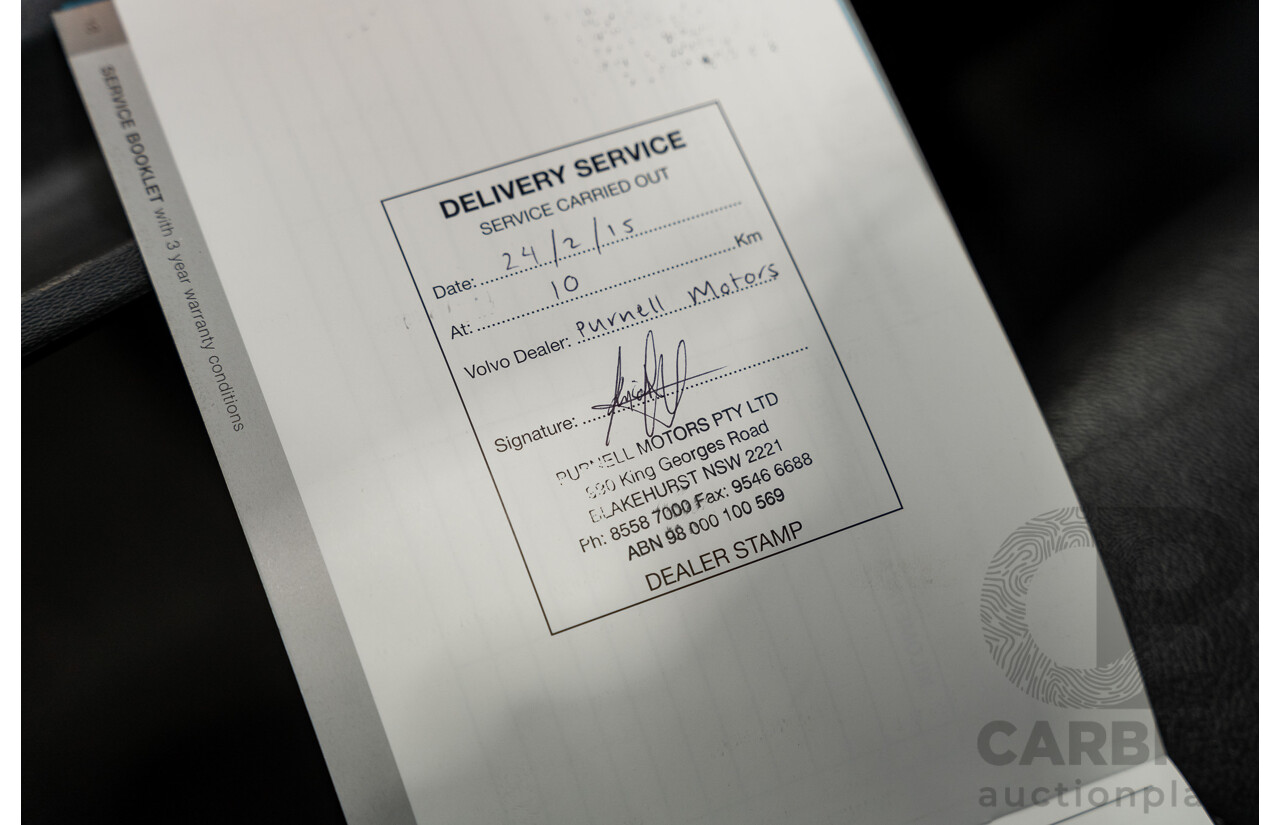 1/2015 Volvo XC60 T6 Luxury (AWD) DZ MY15 4d Bright Silver Metallic Turbo 3.0L
