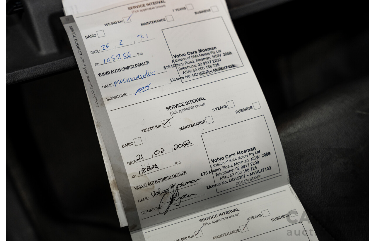 1/2015 Volvo XC60 T6 Luxury (AWD) DZ MY15 4d Bright Silver Metallic Turbo 3.0L