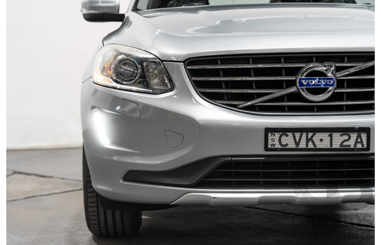 1/2015 Volvo XC60 T6 Luxury (AWD) DZ MY15 4d Bright Silver Metallic Turbo 3.0L