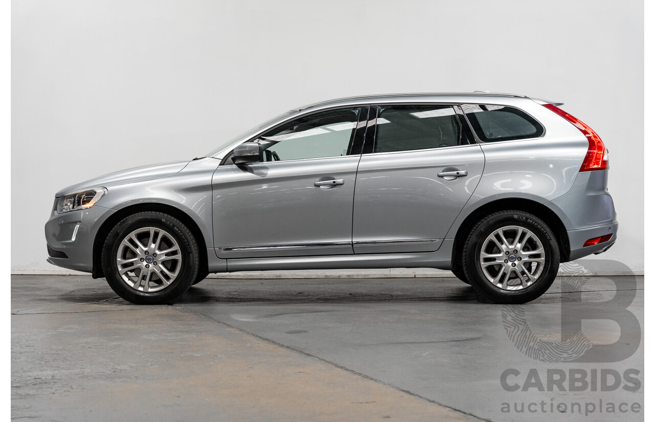 1/2015 Volvo XC60 T6 Luxury (AWD) DZ MY15 4d Bright Silver Metallic Turbo 3.0L