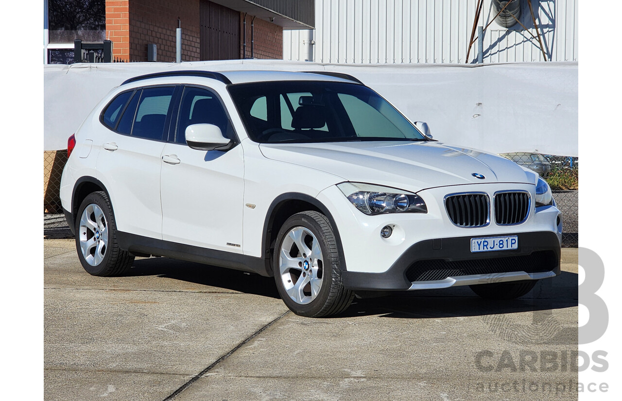 07/2010 Bmw X1 sDRIVE 18i RWD E84 4D Wagon White 2.0L