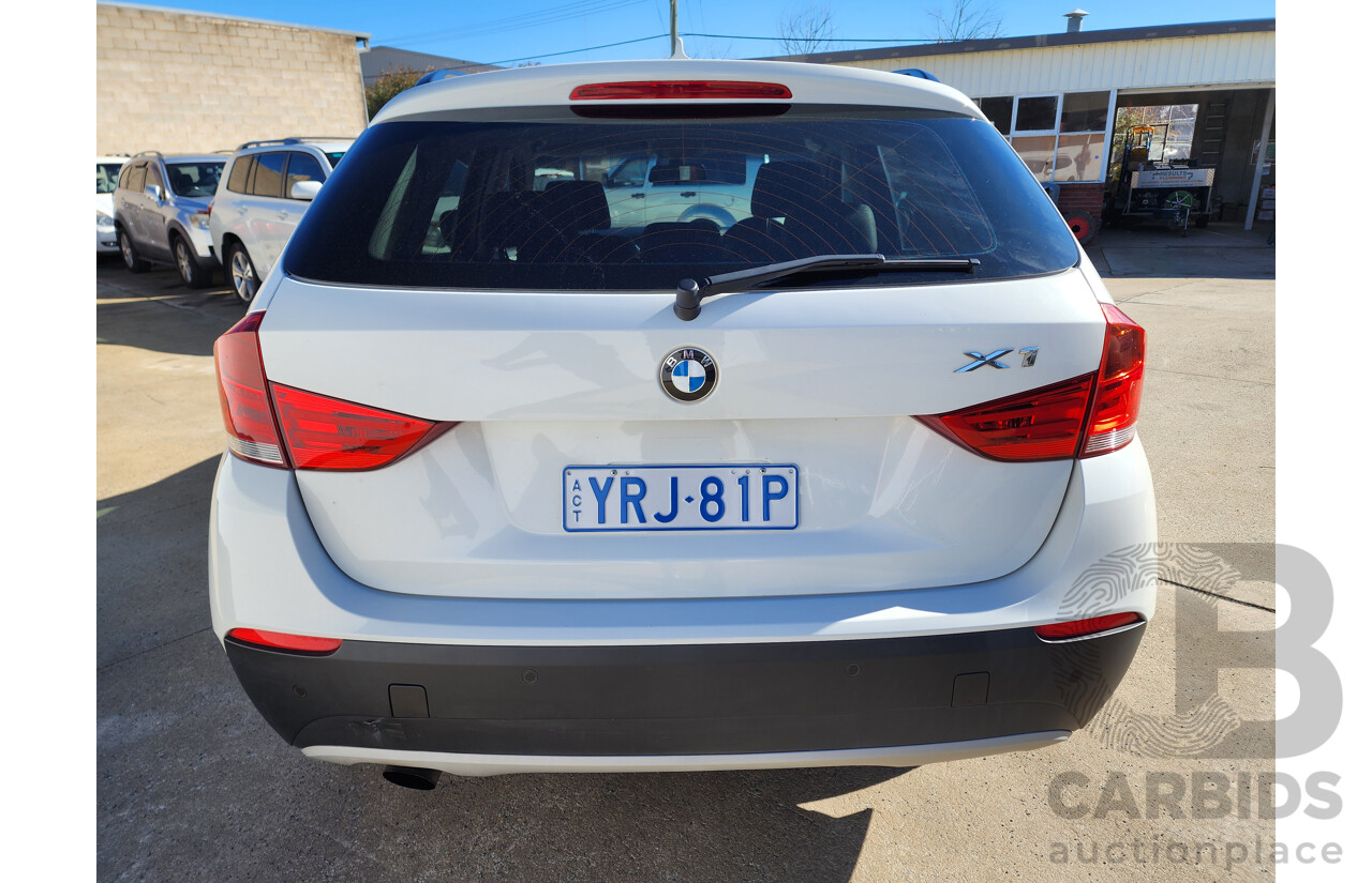 07/2010 Bmw X1 sDRIVE 18i RWD E84 4D Wagon White 2.0L