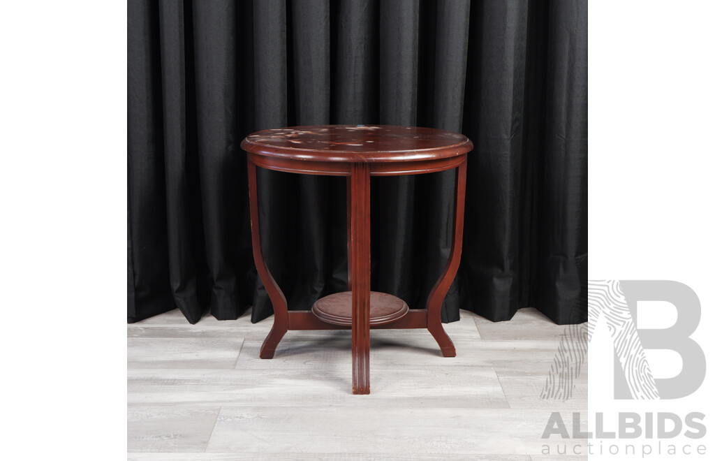 Timber Two Tier Side Table