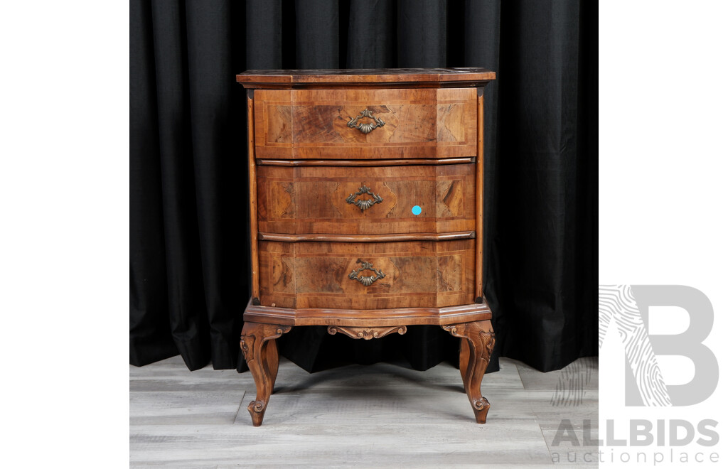 Dutch Colonial Style Bedside Chest