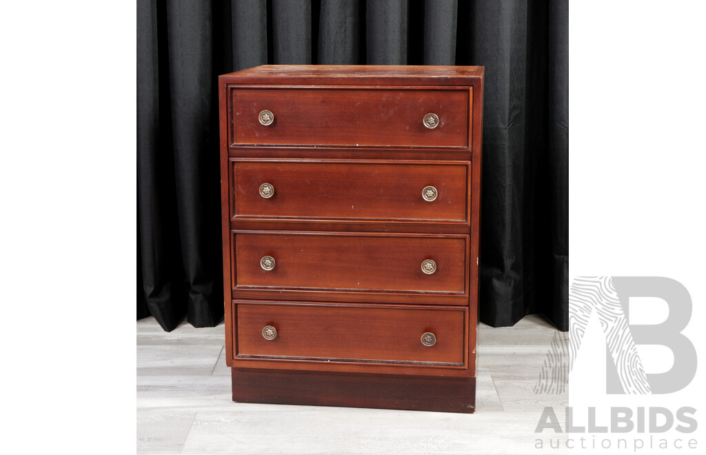 Retro Chest of Four Drawers