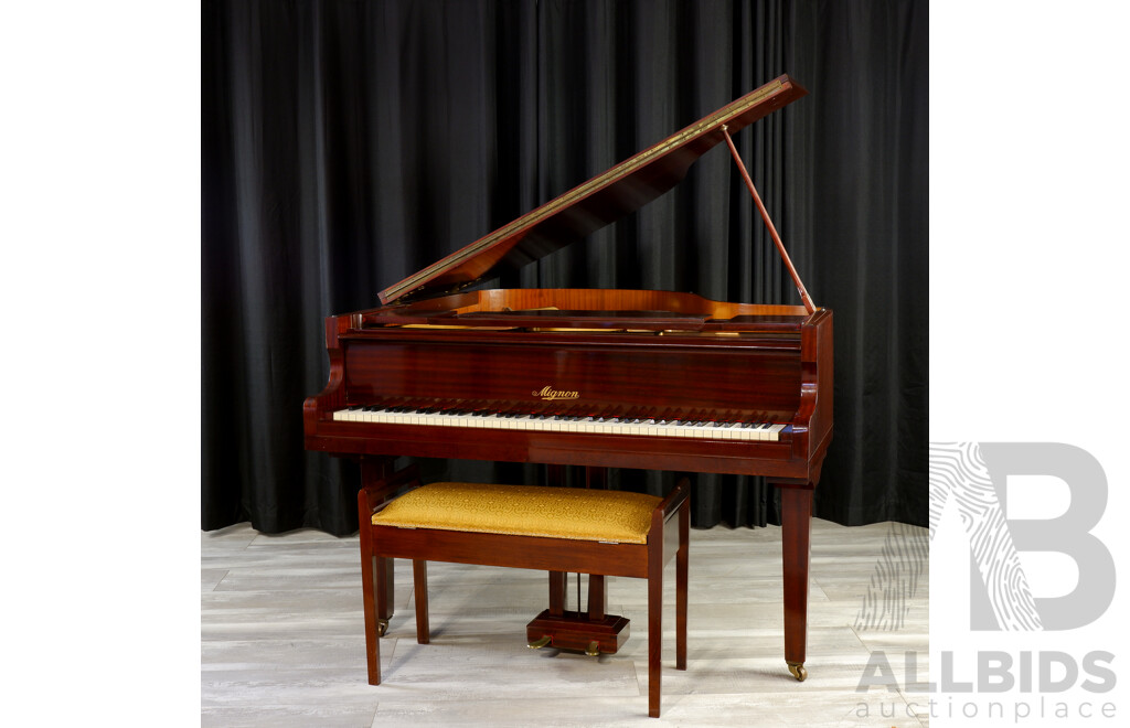 Mignon Baby Grand Piano with Stool