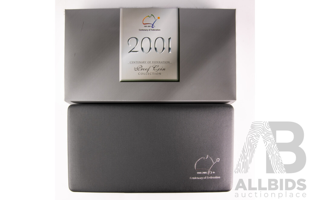 Australian RAM 2001 Twenty Proof Coin Centenary of Federation Coin Set