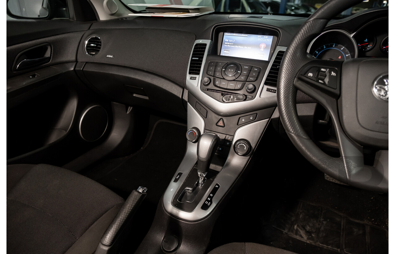 2/2014 Holden Cruze Equipe JH MY14 4d Sedan Black 1.4L