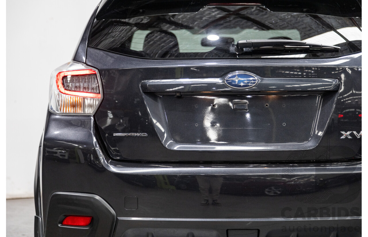 12/2015 Subaru XV 2.0i-S (AWD) G4X MY15 4d Wagon Dark Grey Metallic 2.0L
