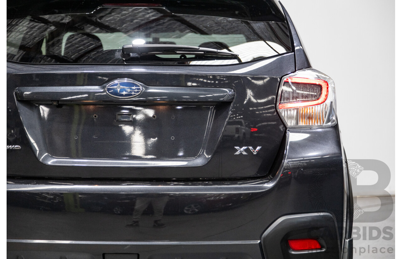 12/2015 Subaru XV 2.0i-S (AWD) G4X MY15 4d Wagon Dark Grey Metallic 2.0L
