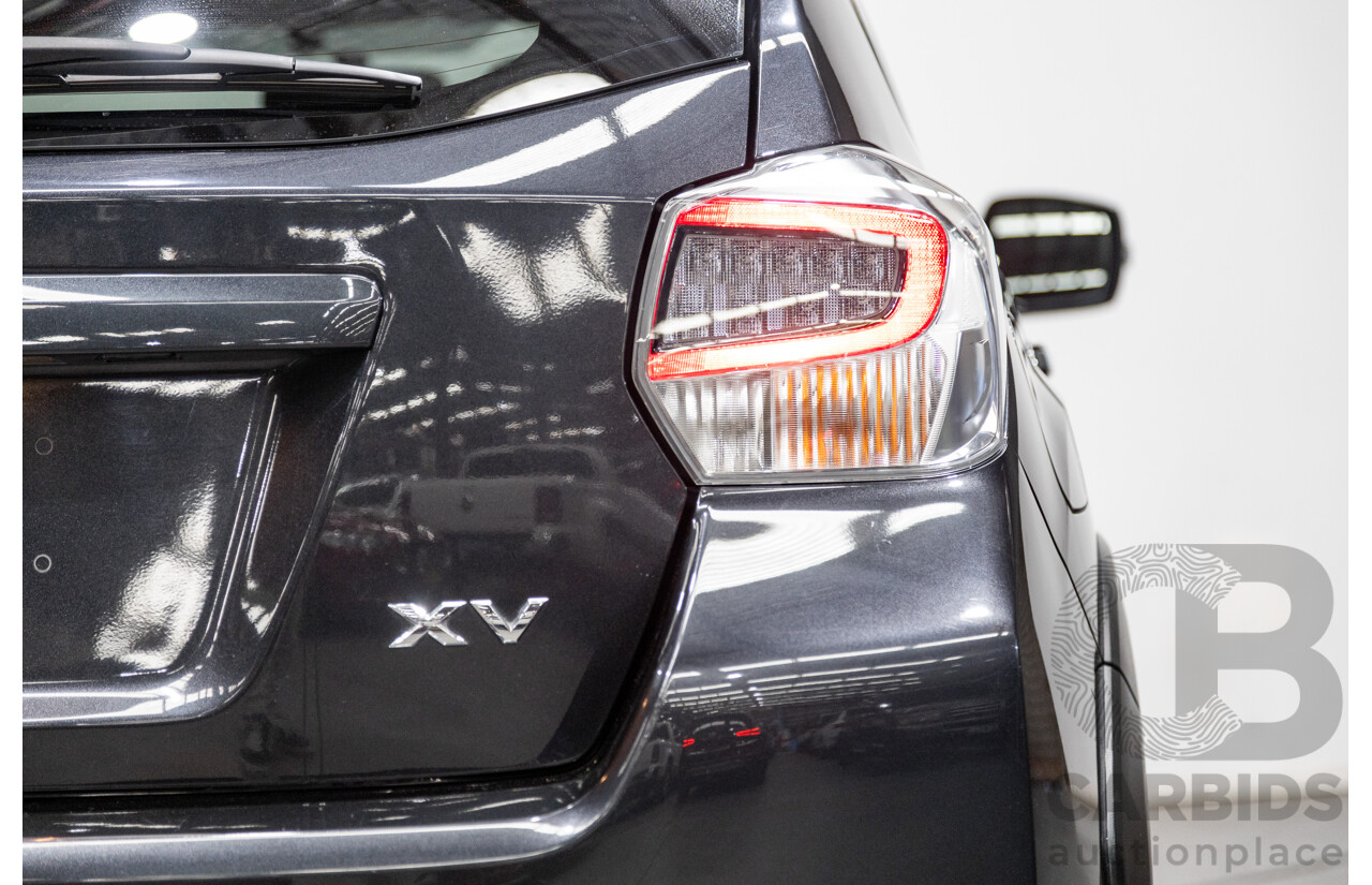 12/2015 Subaru XV 2.0i-S (AWD) G4X MY15 4d Wagon Dark Grey Metallic 2.0L
