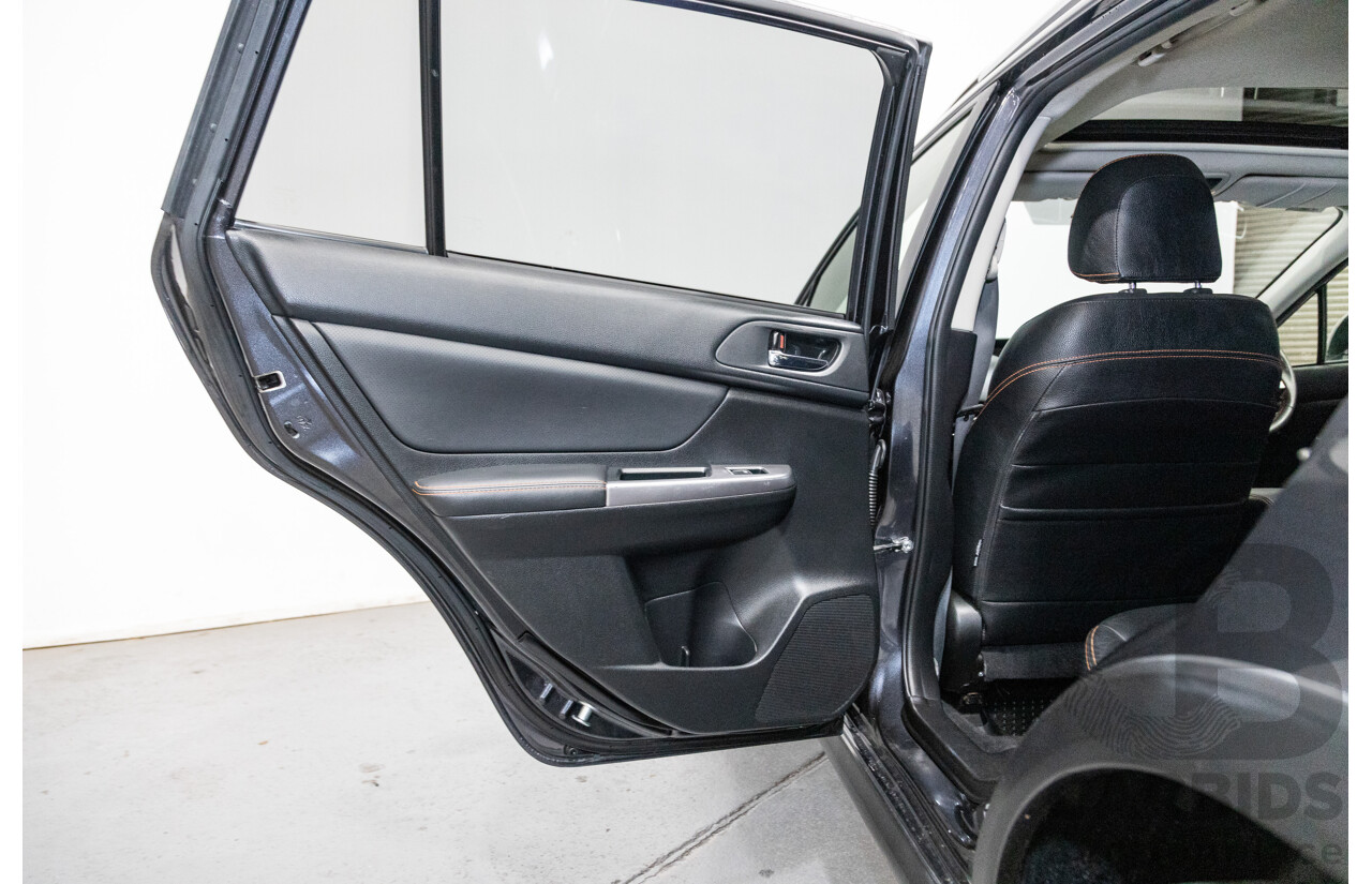 12/2015 Subaru XV 2.0i-S (AWD) G4X MY15 4d Wagon Dark Grey Metallic 2.0L