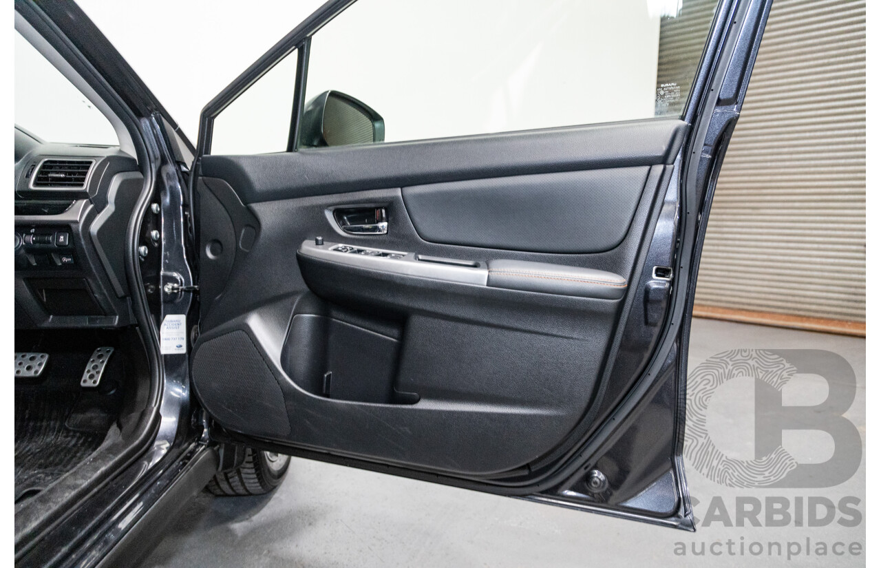 12/2015 Subaru XV 2.0i-S (AWD) G4X MY15 4d Wagon Dark Grey Metallic 2.0L