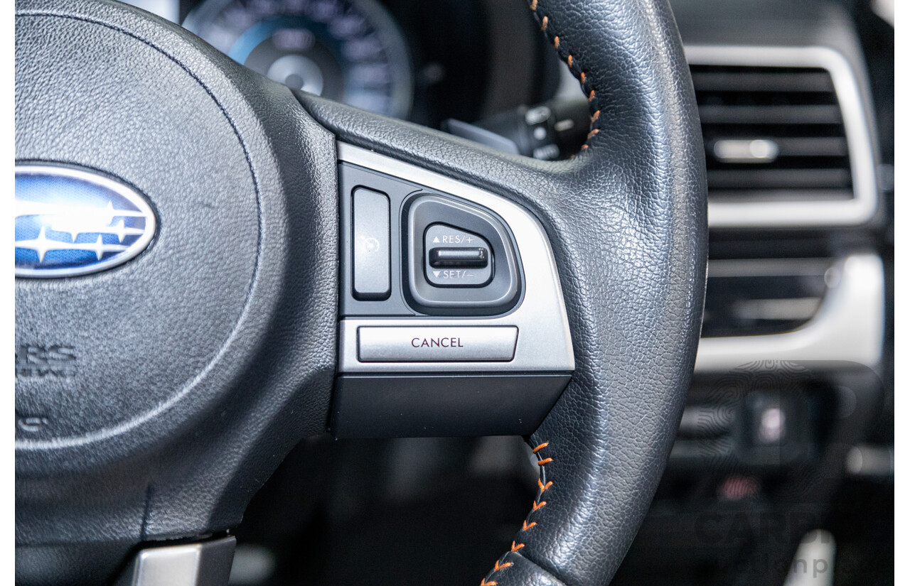 12/2015 Subaru XV 2.0i-S (AWD) G4X MY15 4d Wagon Dark Grey Metallic 2.0L