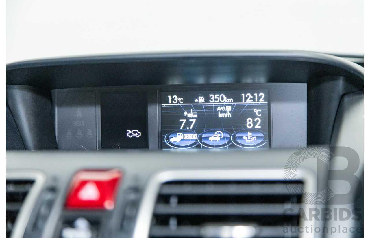 12/2015 Subaru XV 2.0i-S (AWD) G4X MY15 4d Wagon Dark Grey Metallic 2.0L