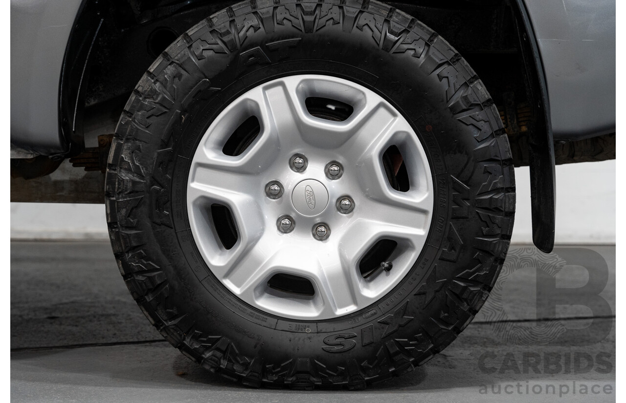 01/2016 Ford Ranger XLT 3.2 (4x4) PX MKII 4d Dual Cab Utility Ignot Silver Metallic Turbo Diesel 3.2L