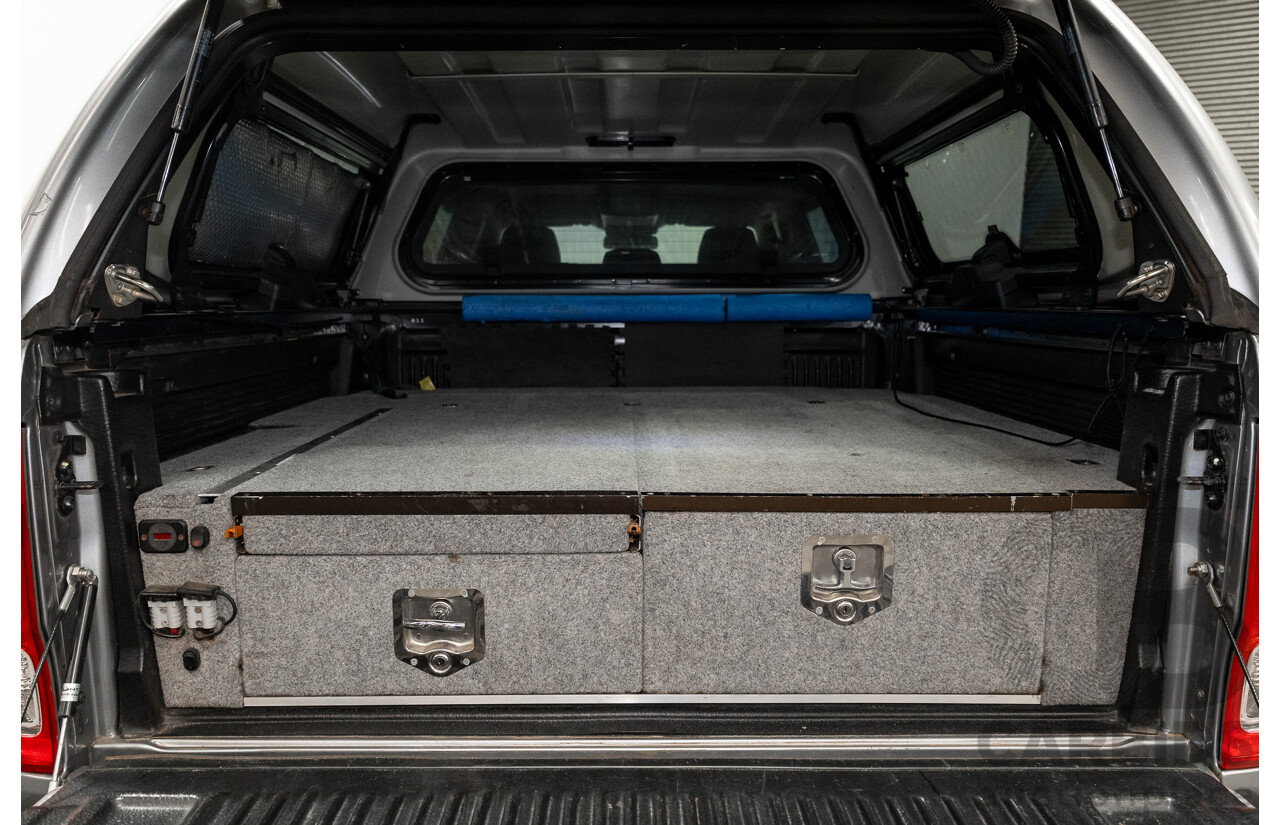 01/2016 Ford Ranger XLT 3.2 (4x4) PX MKII 4d Dual Cab Utility Ignot Silver Metallic Turbo Diesel 3.2L