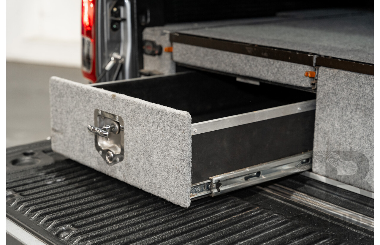 01/2016 Ford Ranger XLT 3.2 (4x4) PX MKII 4d Dual Cab Utility Ignot Silver Metallic Turbo Diesel 3.2L