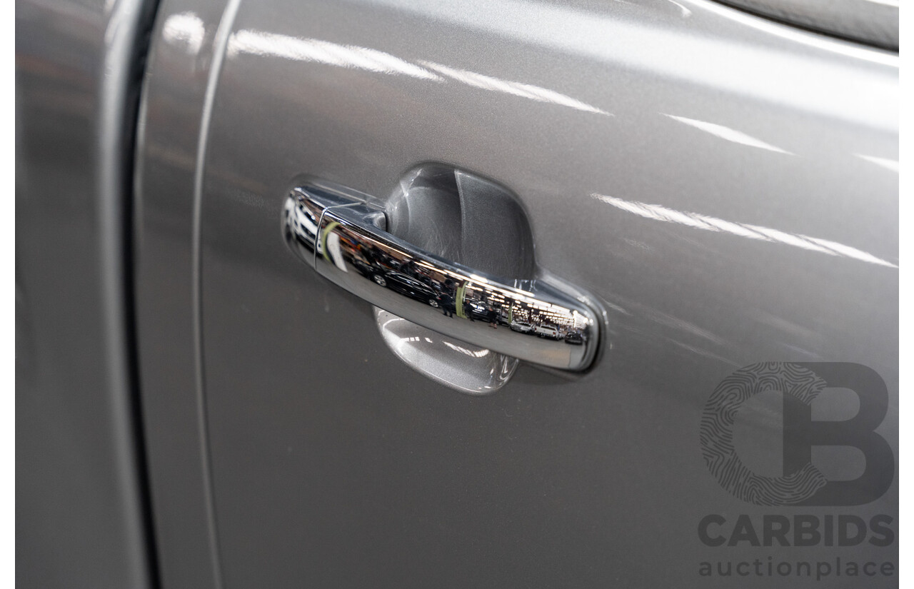 01/2016 Ford Ranger XLT 3.2 (4x4) PX MKII 4d Dual Cab Utility Ignot Silver Metallic Turbo Diesel 3.2L