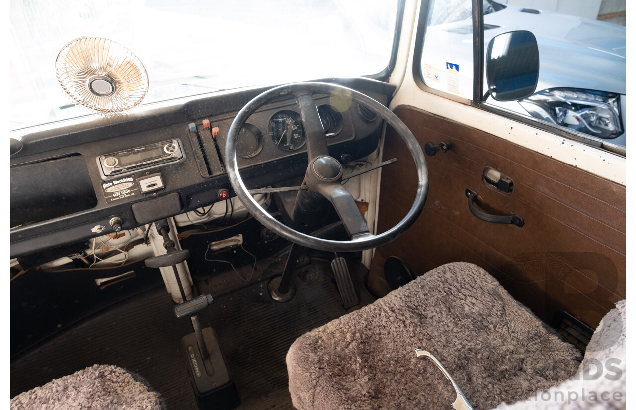 6/1978 Volkswagen Kombi Type 2 T2 Transporter 2d Camper Van White 2.0L