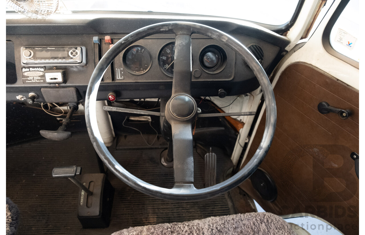 6/1978 Volkswagen Kombi Type 2 T2 Transporter 2d Camper Van White 2.0L