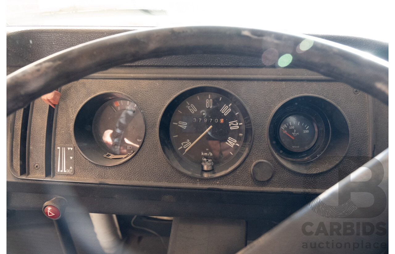 6/1978 Volkswagen Kombi Type 2 T2 Transporter 2d Camper Van White 2.0L