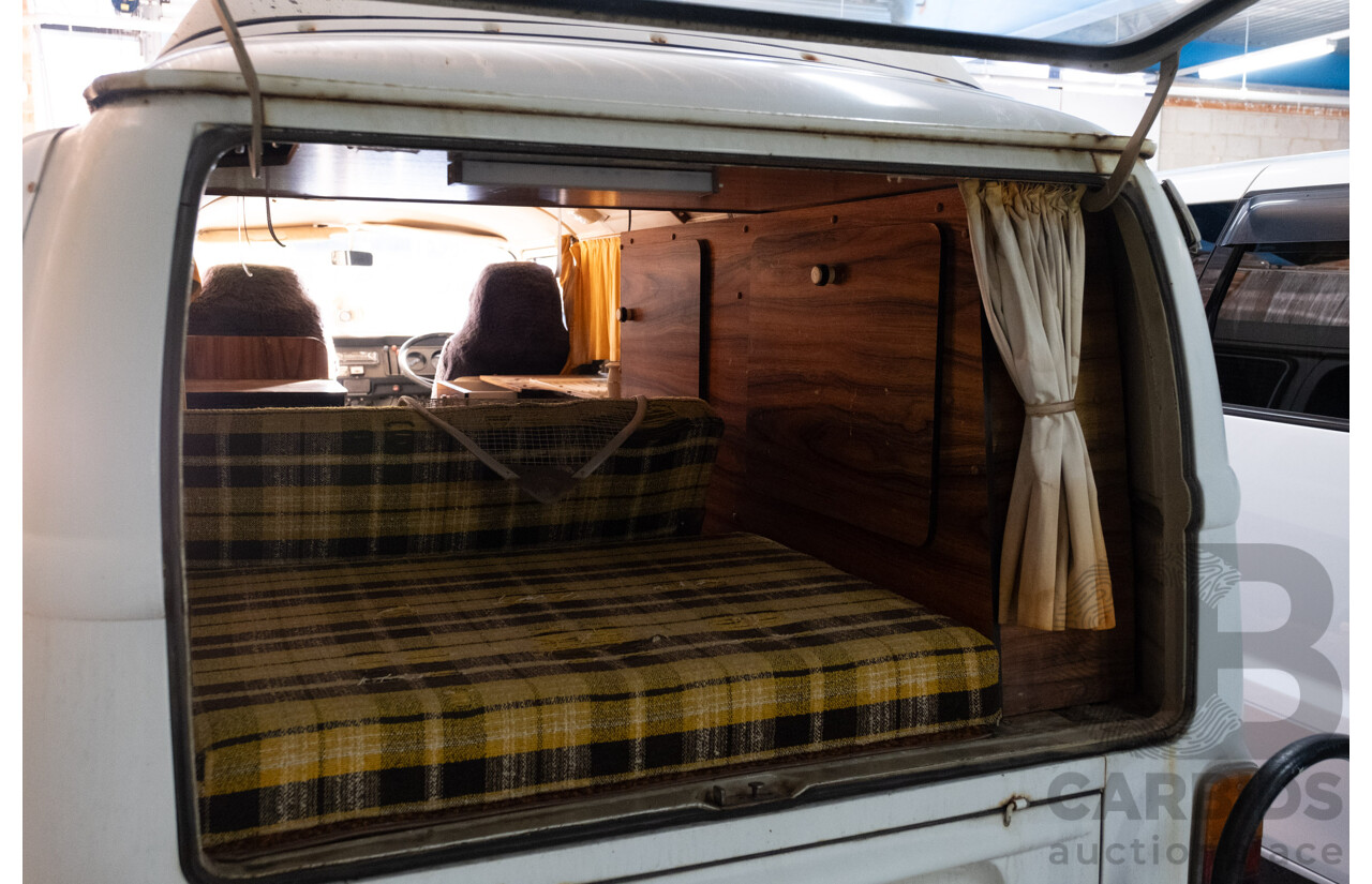 6/1978 Volkswagen Kombi Type 2 T2 Transporter 2d Camper Van White 2.0L