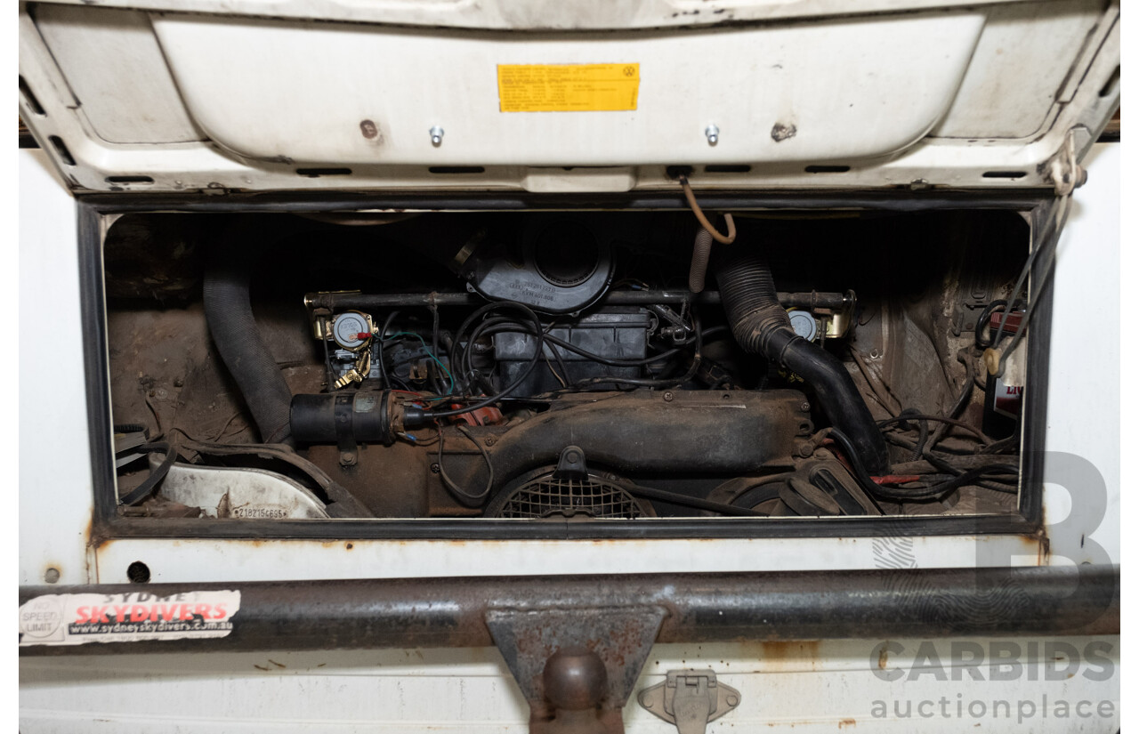 6/1978 Volkswagen Kombi Type 2 T2 Transporter 2d Camper Van White 2.0L