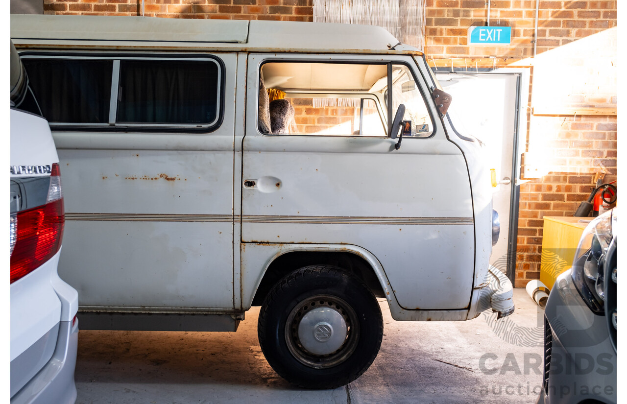 6/1978 Volkswagen Kombi Type 2 T2 Transporter 2d Camper Van White 2.0L