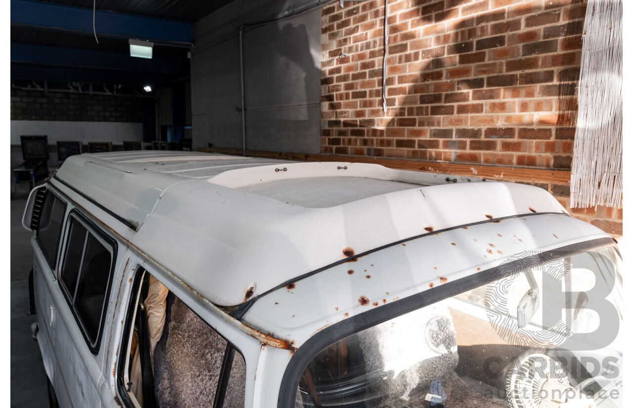 6/1978 Volkswagen Kombi Type 2 T2 Transporter 2d Camper Van White 2.0L