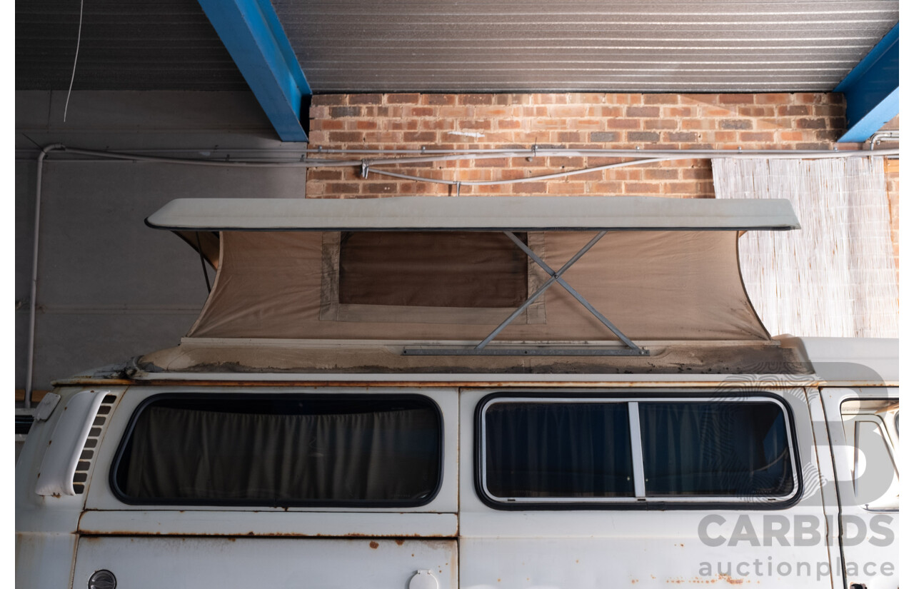6/1978 Volkswagen Kombi Type 2 T2 Transporter 2d Camper Van White 2.0L