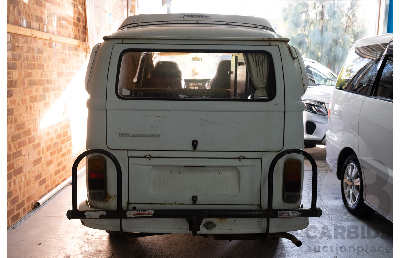 6/1978 Volkswagen Kombi Type 2 T2 Transporter 2d Camper Van White 2.0L