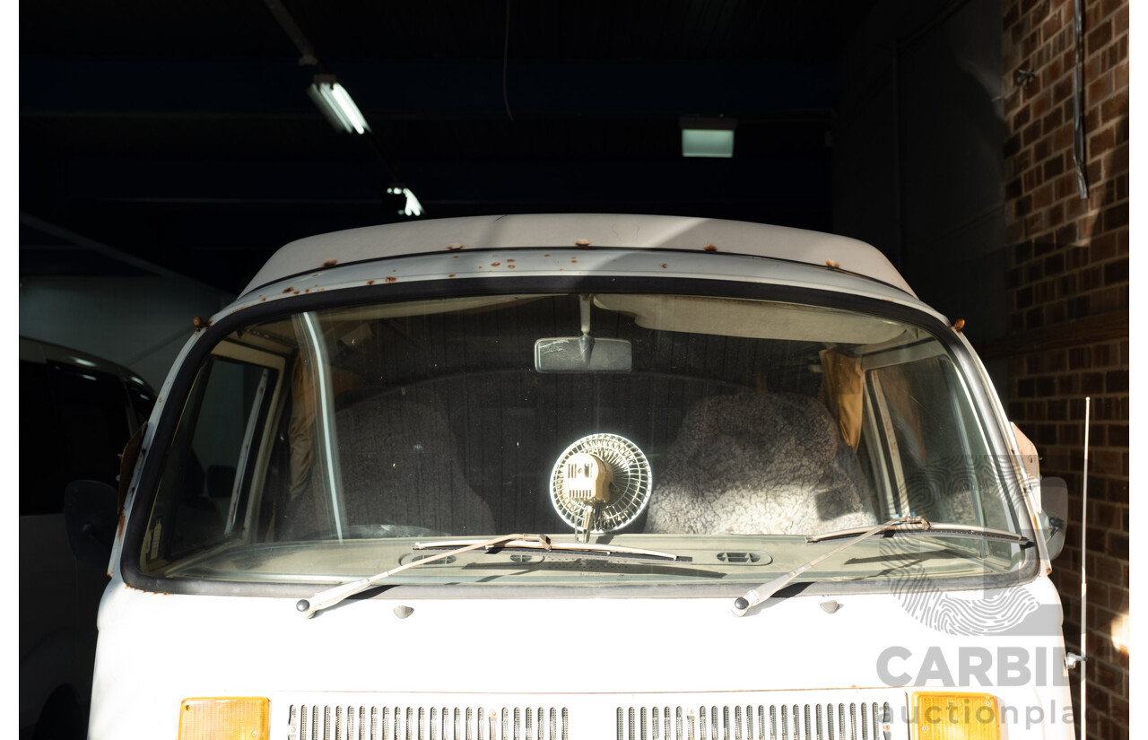 6/1978 Volkswagen Kombi Type 2 T2 Transporter 2d Camper Van White 2.0L