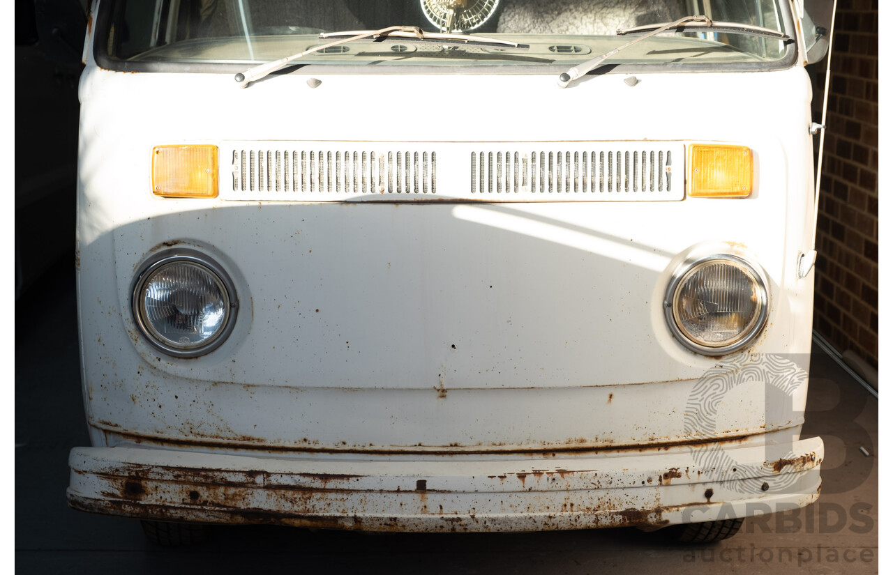 6/1978 Volkswagen Kombi Type 2 T2 Transporter 2d Camper Van White 2.0L