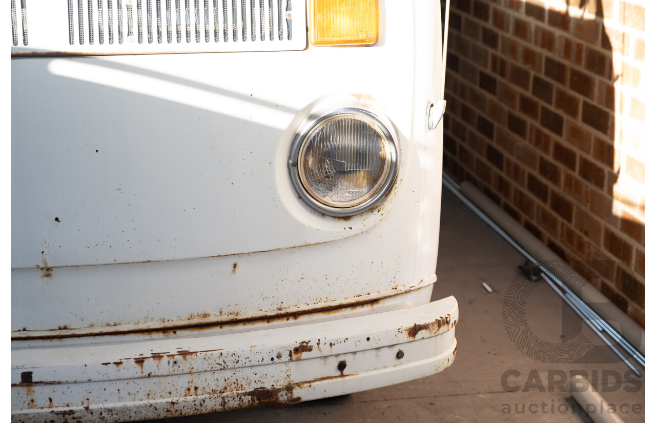 6/1978 Volkswagen Kombi Type 2 T2 Transporter 2d Camper Van White 2.0L