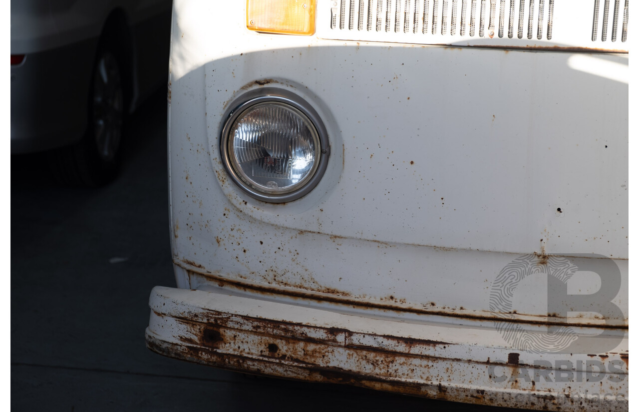 6/1978 Volkswagen Kombi Type 2 T2 Transporter 2d Camper Van White 2.0L