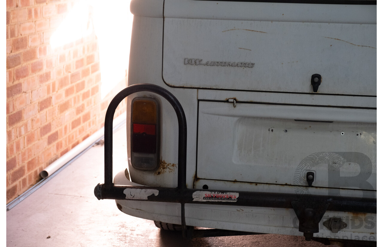 6/1978 Volkswagen Kombi Type 2 T2 Transporter 2d Camper Van White 2.0L