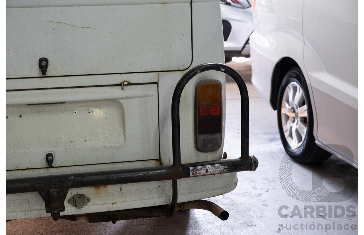 6/1978 Volkswagen Kombi Type 2 T2 Transporter 2d Camper Van White 2.0L