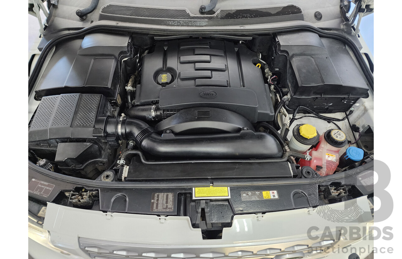 11/2011 Land Rover Discovery 4 2.7 TDV6 4x4 MY11 4D Wagon White 2.7L