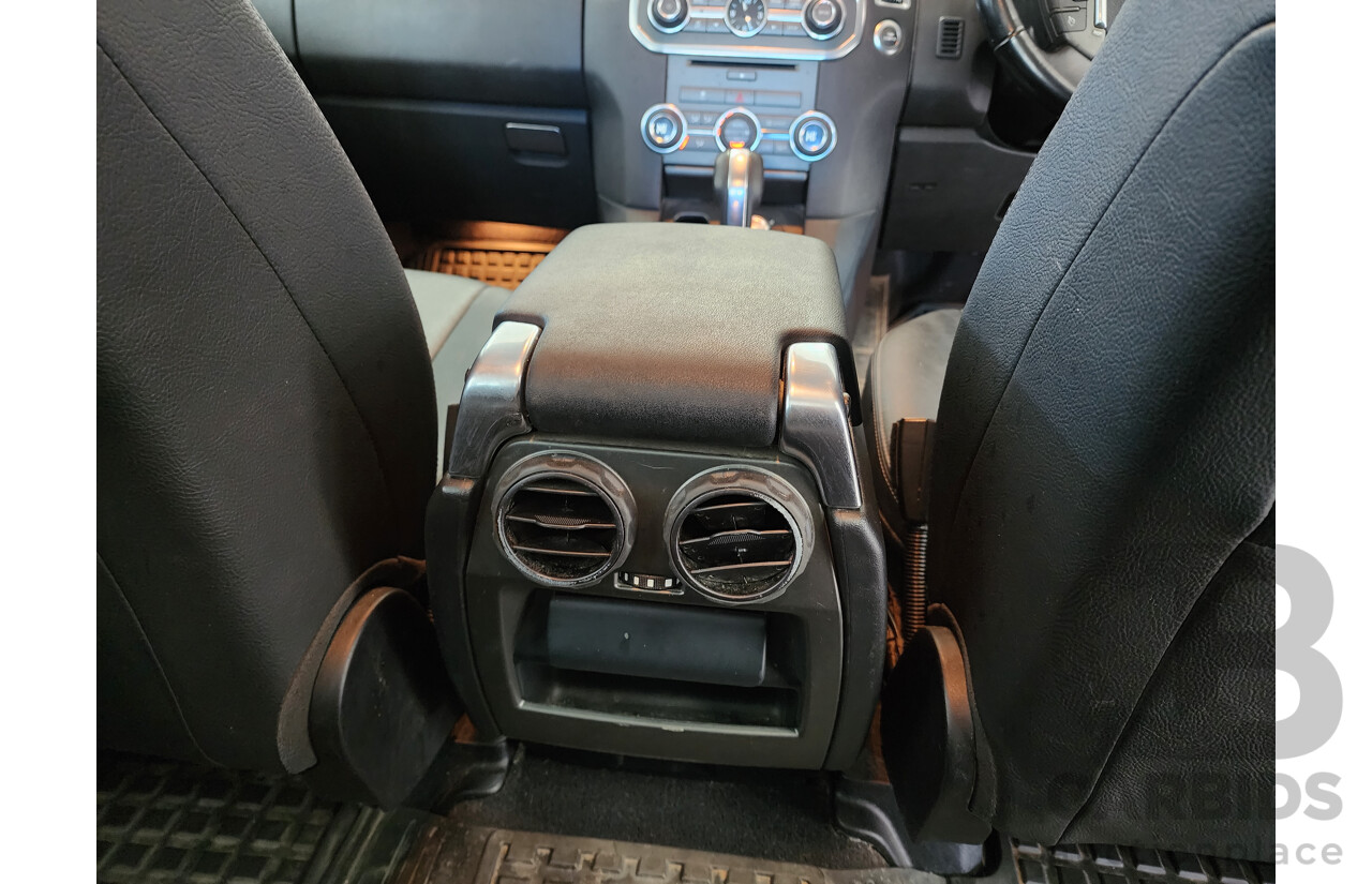 11/2011 Land Rover Discovery 4 2.7 TDV6 4x4 MY11 4D Wagon White 2.7L