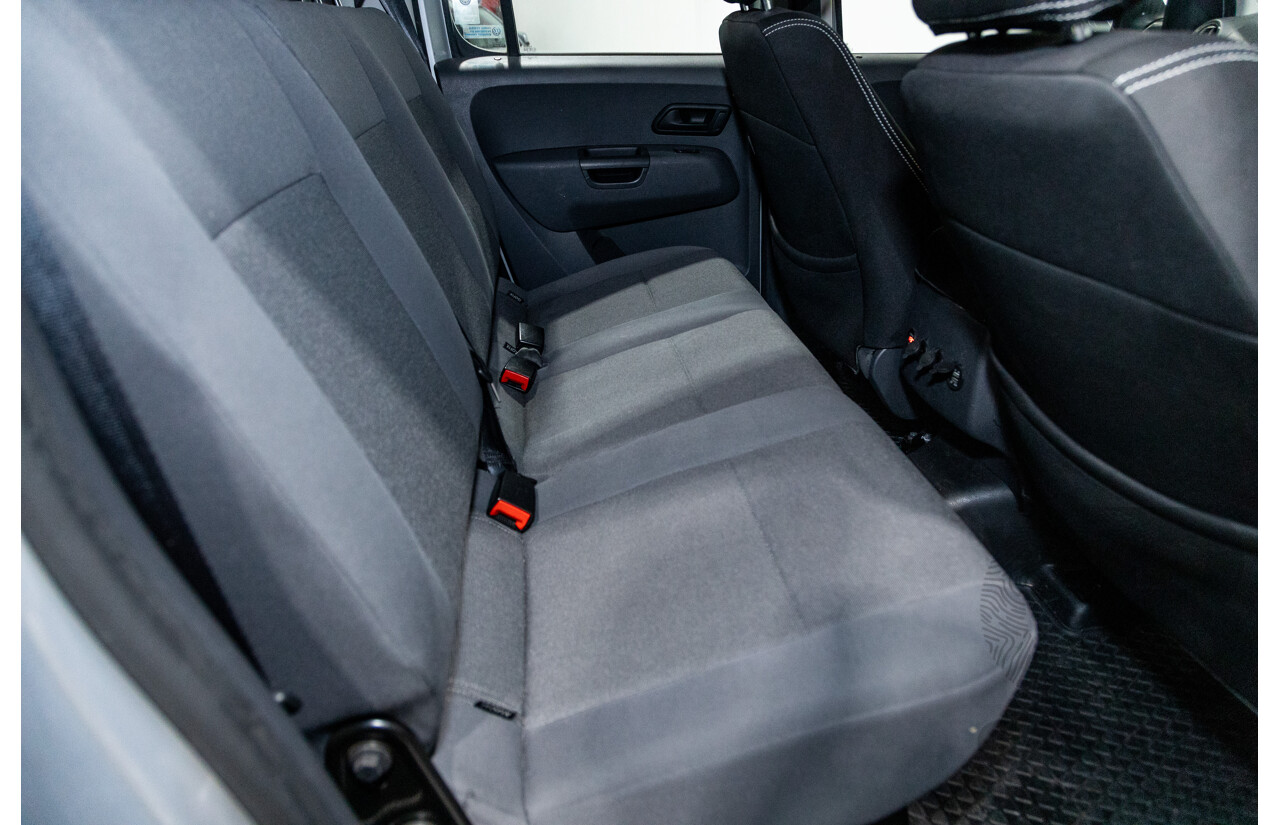 10/2016 Volkswagen Amarok TDI420 Core Edition (4x4) 2H MY16 Dual Cab Utility Reflex Silver Metallic Turbo Diesel 2.0L