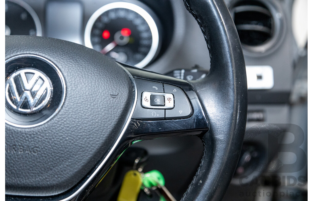 10/2016 Volkswagen Amarok TDI420 Core Edition (4x4) 2H MY16 Dual Cab Utility Reflex Silver Metallic Turbo Diesel 2.0L