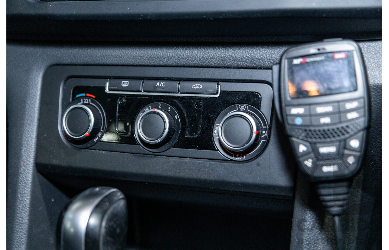 10/2016 Volkswagen Amarok TDI420 Core Edition (4x4) 2H MY16 Dual Cab Utility Reflex Silver Metallic Turbo Diesel 2.0L