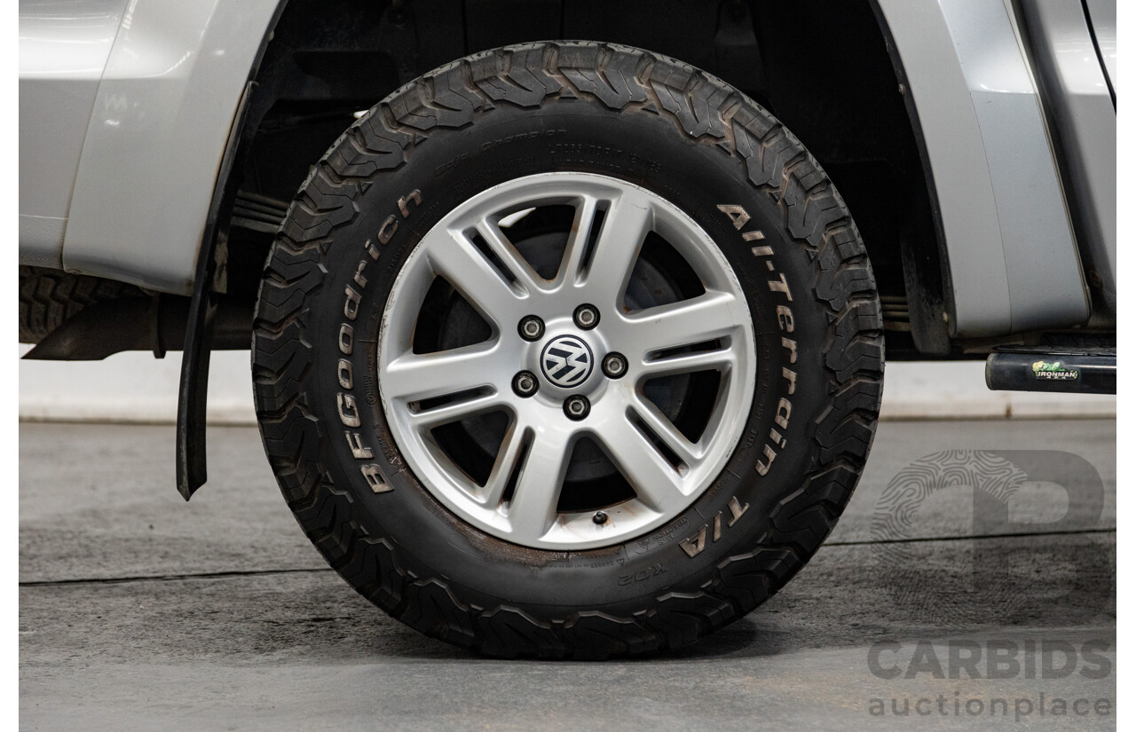 10/2016 Volkswagen Amarok TDI420 Core Edition (4x4) 2H MY16 Dual Cab Utility Reflex Silver Metallic Turbo Diesel 2.0L